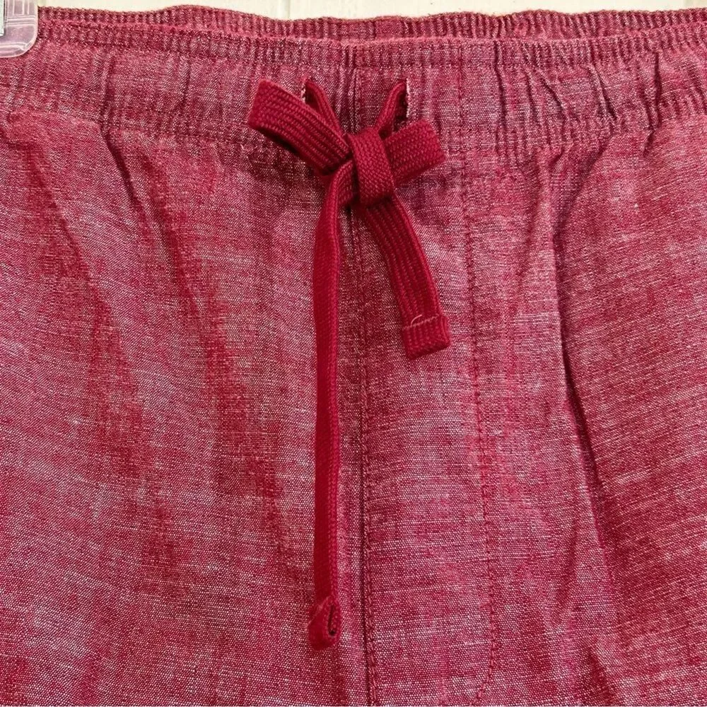Goodiellow & co Marron Summer Shorts Size XL Elastic Waist Pockets Shorts